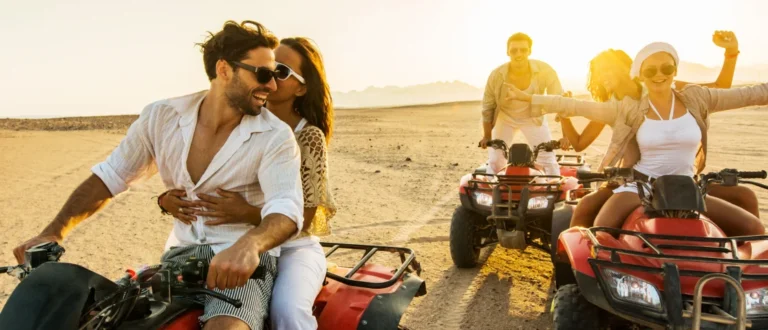 Activities In Marrakech​ -Agafay Desert On A Quad Biking