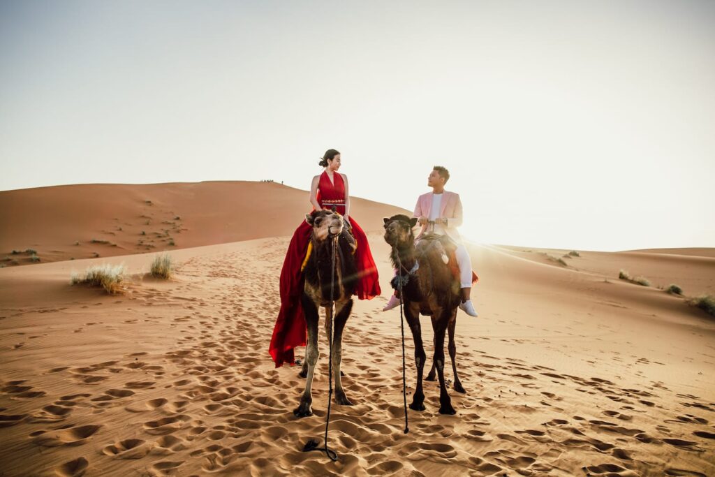 Morocco-Marrakech-El-Fenn-Bahia-Palace-Jardin-Majorelle-Kam-Kam-Dunes-Merzouga-Sahara-Desert-Pre-Wedding-Lilly-Red-59