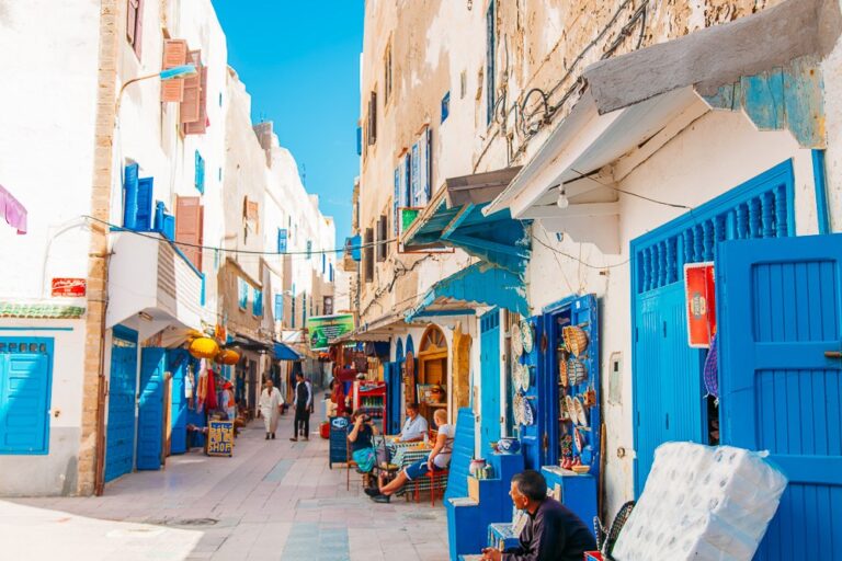 Panoramic view of Essaouira medina during a Luxury Essaouira Tour from Marrakech