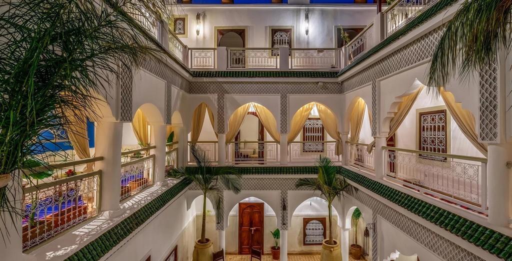 Authentic riad spa with ghassoul clay treatments in the medina