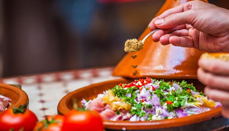 Luxury food tour in Marrakech with private guide exploring Moroccan cuisine and traditional markets