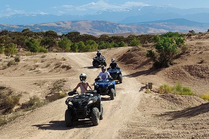 Agafay Desert Quad Biking from Marrakech