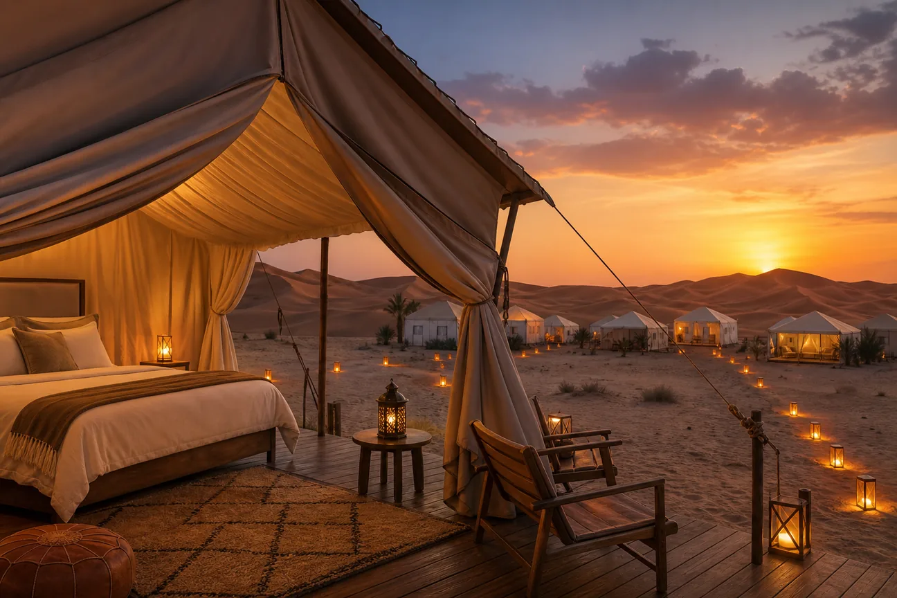 Best Merzouga Luxury Desert Camp Options